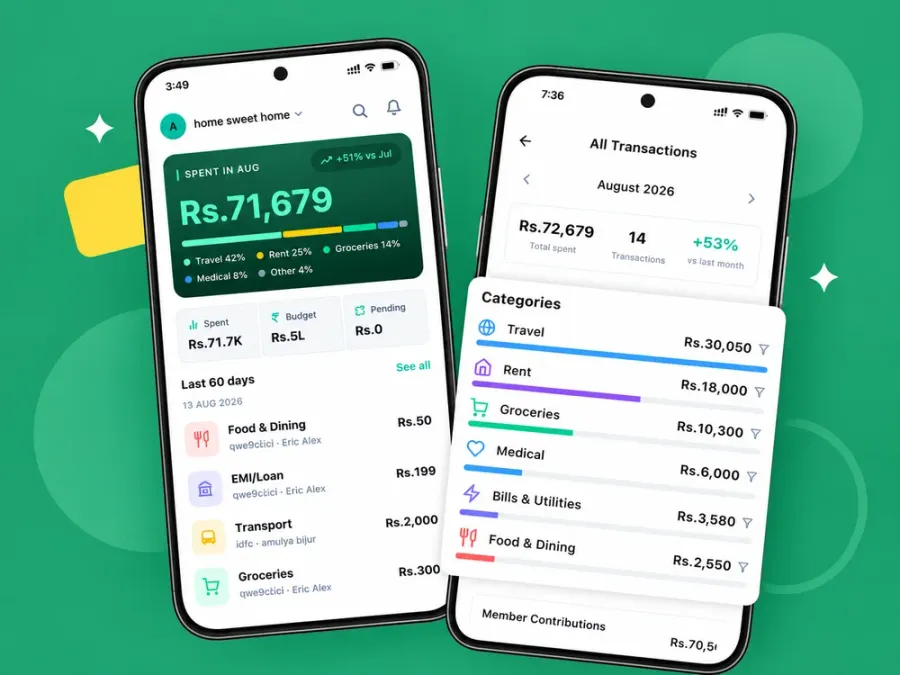 The Fincurry app, from its store listing