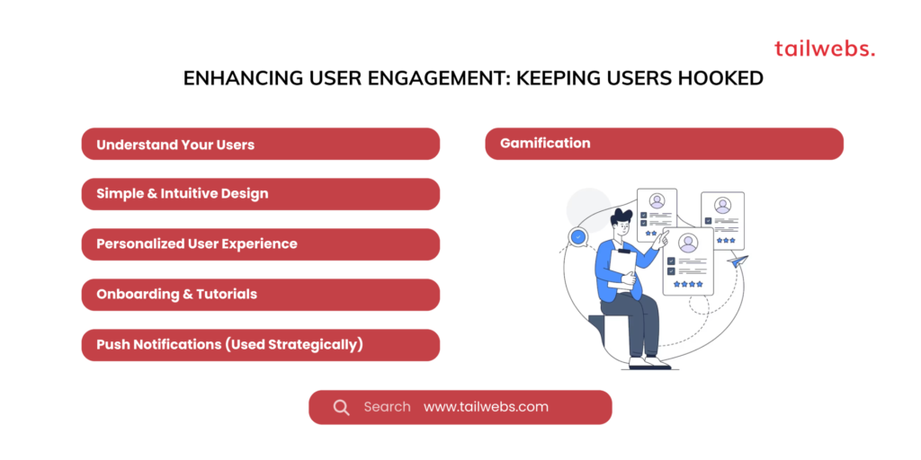 enhancing user engagement keeping users hooked-Optimize Mobile App