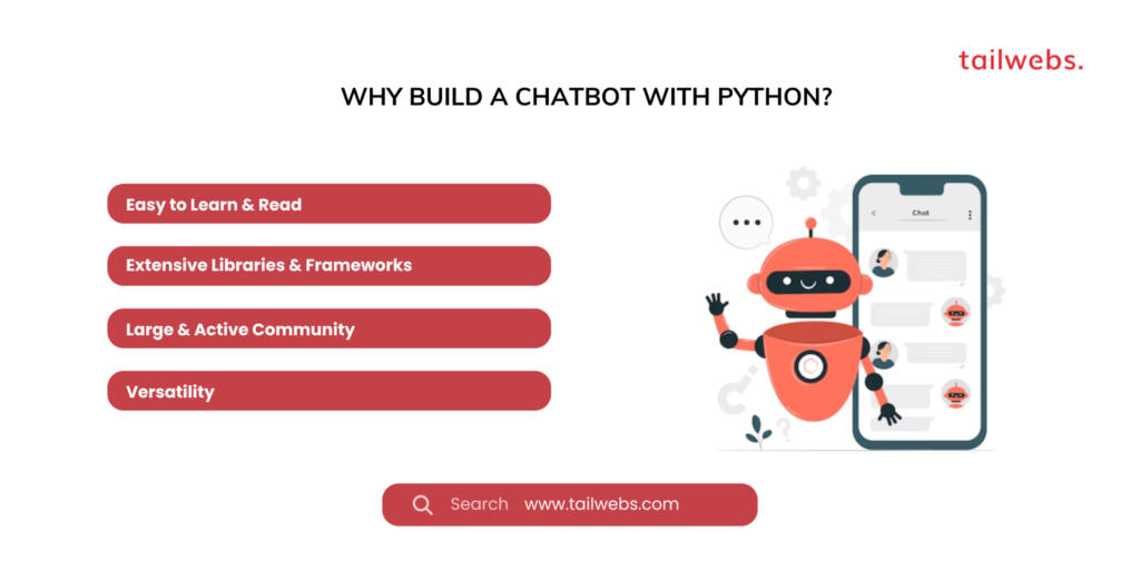 why build a chatbot with python