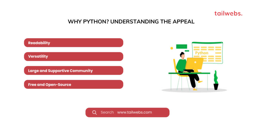 why python understanding the appeal: Python for Beginners
